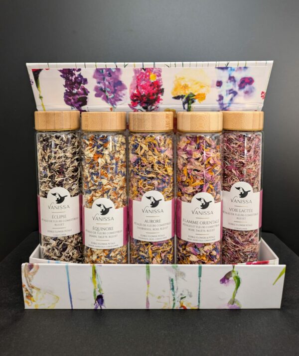 Fleurs séchées comestibles et décoratives Vanissa – Image 2